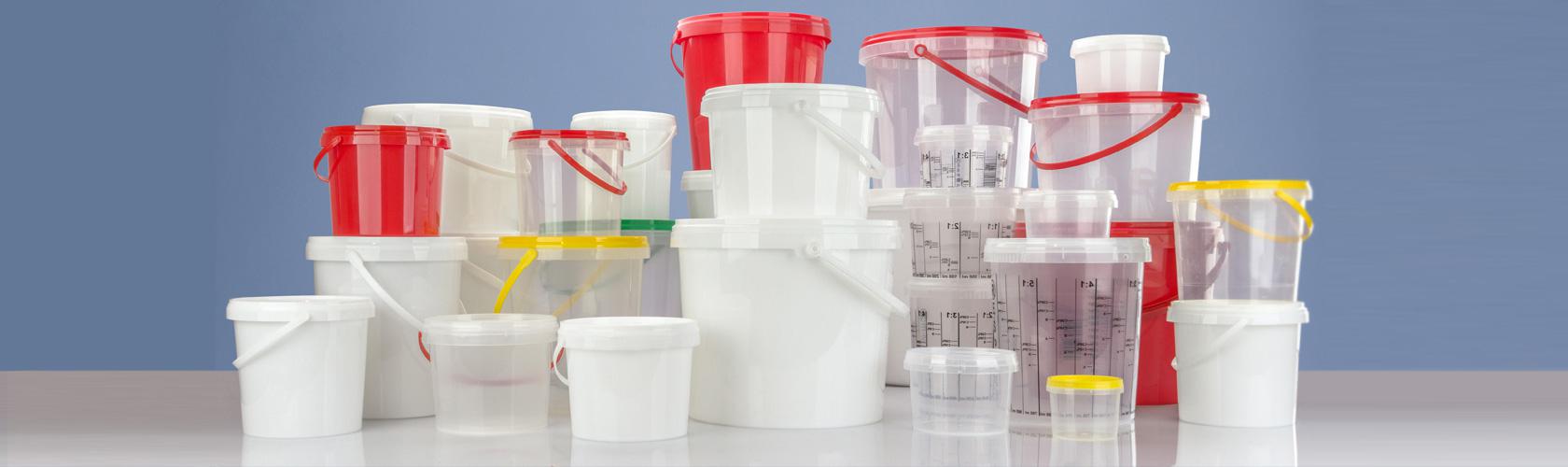DDS plast Multi color containers